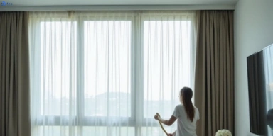 Delicate fabric curtain stain removal silk velvet sheer connewarre-vic treatment