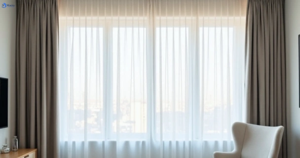 Freshly steam cleaned curtains in connewarre-vic QLD